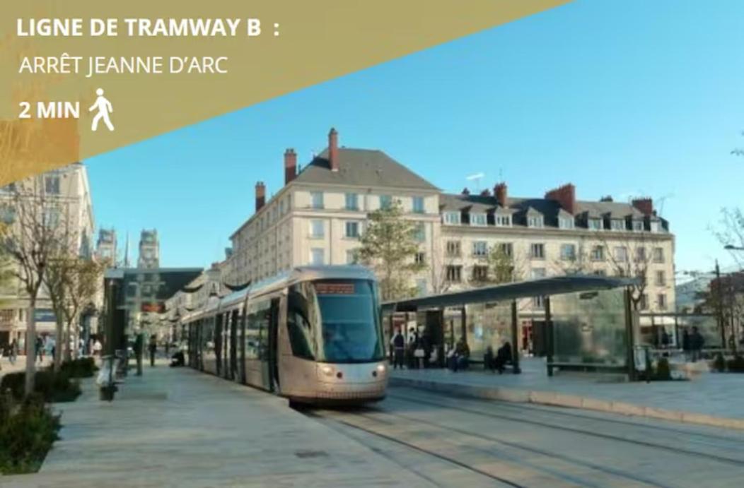Charmant Studio Vue Cathedrale Quartier Historique Apartment Orleans Ngoại thất bức ảnh